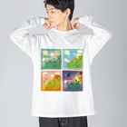 hr. grassのONE DAY Big Long Sleeve T-Shirt