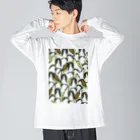 気ままに創作　よろず堂のとうもろこし Big Long Sleeve T-Shirt