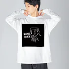 HANG OVERのHANG  OVER ロンT ビッグシルエットロングスリーブTシャツ