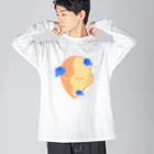 K shopの両面 ビッグシルエットロングスリーブTシャツ