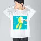 池田蔵人のコーンガル Big Long Sleeve T-Shirt