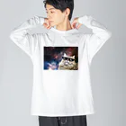 しえろの宇宙猫（スペースキャット） Big Long Sleeve T-Shirt