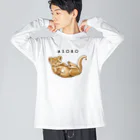 huroshikiのASOBO ビッグシルエットロングスリーブTシャツ