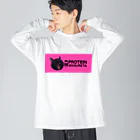 保護猫支援ショップ・パール女将のお宿のプロテイン忘れた Big Long Sleeve T-Shirt