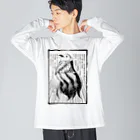 みなぎ得一の妖怪：アマビヱb Big Long Sleeve T-Shirt