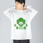 トンガリゴートの化け狸ロゴ Big Long Sleeve T-Shirt