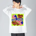 non虎🐯しょっぷ虎族のtruckBoys & truckGirls ビッグシルエットロングスリーブTシャツ