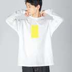 8376のキイロシリーズ Big Long Sleeve T-Shirt