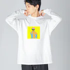 初期設定の背中 Big Long Sleeve T-Shirt