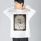 新藤山寛美のワイルド商店のLong head long tee Big Long Sleeve T-Shirt
