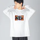 MORWのソフィフラワー Big Long Sleeve T-Shirt