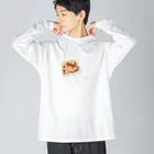 sumica 4 Uのトマトチーズトースト Big Long Sleeve T-Shirt