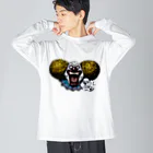 kimchinのマッドピエロ Big Long Sleeve T-Shirt