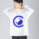 エクスペリメンタルのあおにこ☻ Big Long Sleeve T-Shirt