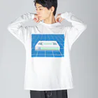 コ八ルのビデオテープ ビッグシルエットロングスリーブTシャツ