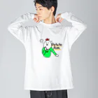 じゃむ工房のじゃがいもとり天 Big Long Sleeve T-Shirt