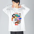 むにゅのニュープクーズ ビッグシルエットロングスリーブTシャツ