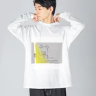 loveのかくれんぼくま ビッグシルエットロングスリーブTシャツ