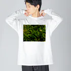 ibasYo🌱のclover side Big Long Sleeve T-Shirt