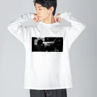 neko_00_nekoのsmoker ビッグシルエットロングスリーブTシャツ