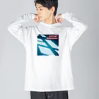 FICTIONのDISTANT MEMORIES  ビッグシルエットロングスリーブTシャツ