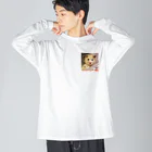 わたぼこりプ•リンのキンクマぷりんくん Big Long Sleeve T-Shirt