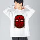 NEOTOKYO支店の赤地蔵くん Big Long Sleeve T-Shirt