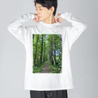 よだれ堂の緑の散歩道 Big Long Sleeve T-Shirt