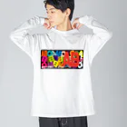 フォーヴァの血液型AB型 Big Long Sleeve T-Shirt