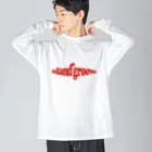 island grooveのRED INK Big Long Sleeve T-Shirt