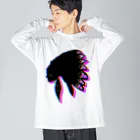 La Luceのインディアン・ガール ビッグシルエットロングスリーブTシャツ