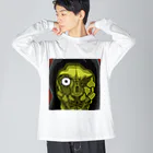 株式会社スガノワークスのGAIA_CYBORG_Z -> A -> A -> B Big Long Sleeve T-Shirt