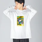 TOMMY★☆ZAWA　ILLUSTRATIONのロゴ。2021年。 ビッグシルエットロングスリーブTシャツ