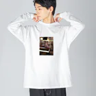 EijiPonの本屋 Big Long Sleeve T-Shirt