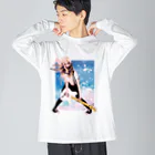 やまびこやまのギターガール(B01)002 Big Long Sleeve T-Shirt