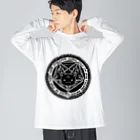 Lunatic Cat-ismのにゃたにずむ-Devil star Big Long Sleeve T-Shirt