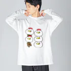 にわとり専門店のねぎま鶏鶏 Big Long Sleeve T-Shirt