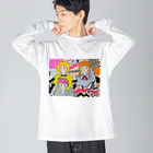 azuki.の三姉妹 Big Long Sleeve T-Shirt