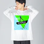 堅と柔のフライング鳥居 Big Long Sleeve T-Shirt