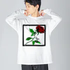 みろく屋さんの切り華 バラバラになるバラ Big Long Sleeve T-Shirt