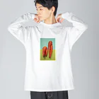 紅クラゲのニンジンウォーカー１ Big Long Sleeve T-Shirt