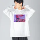 erina maruyamaのLove Hotel ビッグシルエットロングスリーブTシャツ