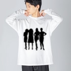 UNchan(あんちゃん)    ★unlimited chance★の４LGBT back4 Big Long Sleeve T-Shirt