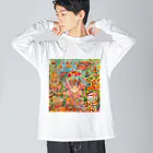 あかるいみらいけんきゅうじょのwonder(不可思議) Big Long Sleeve T-Shirt