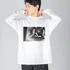 CMYKRGBのsmoke ビッグシルエットロングスリーブTシャツ