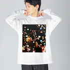 comme des léspaceのパリの雑貨屋 Big Long Sleeve T-Shirt