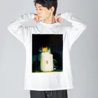 comme des léspaceのどっかの天文台 Big Long Sleeve T-Shirt