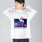 SUMMERのSUMMER IN TOKYO Night ver ビッグシルエットロングスリーブTシャツ