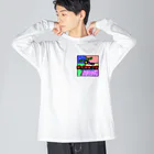 想くん'sショップのポイ活キング！！！ ビッグシルエットロングスリーブTシャツ