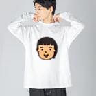 skuの女の子 ビッグシルエットロングスリーブTシャツ